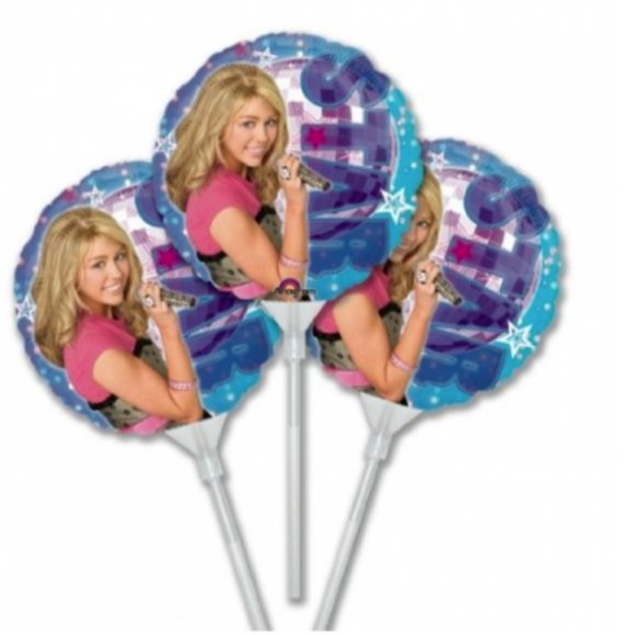 Hannah Montana Pack of 3-EZ_FILL Foil Balloons - Picture 1 of 3